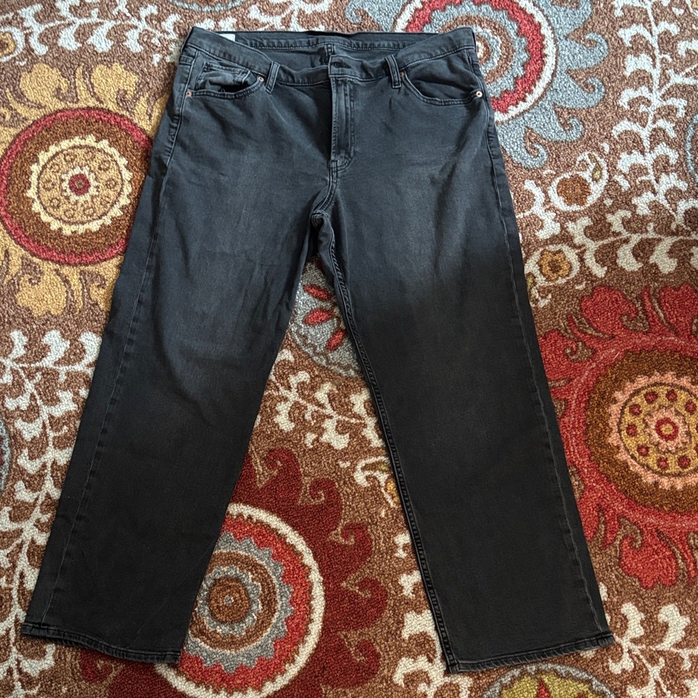 GAP 90’s Loose Mid Rise Black Jeans